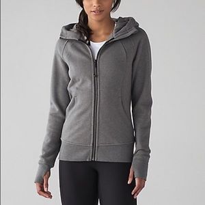 Lululemon Scuba Hoodie IV - Gray, Size 6