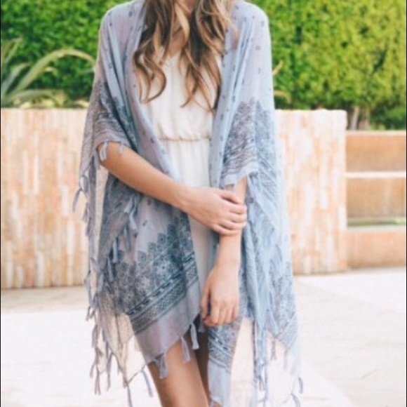 Lavender kimono/cover up - Picture 4 of 4