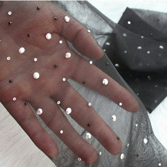 Sexy Rhinestone Pantyhose - Picture 4 of 9