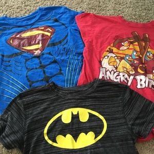 Boys super heroes t shirt