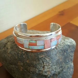 Zuni Sterling Silver Bracelet by RGB