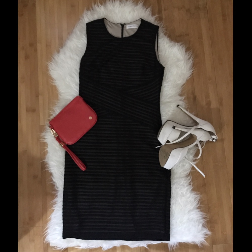 **FINAL PRICE DROP!!**CALVIN KLEIN black dress🌝