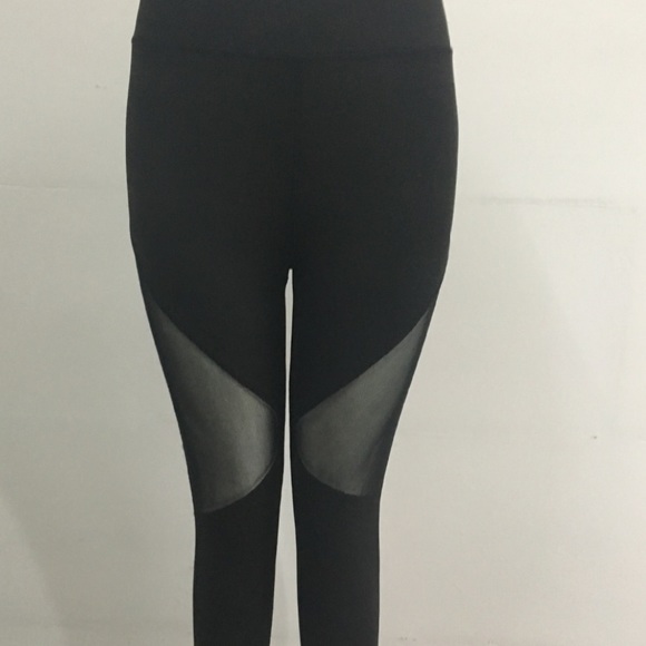 🔥yoga mesh workout leggings pants sport - Picture 4 of 5