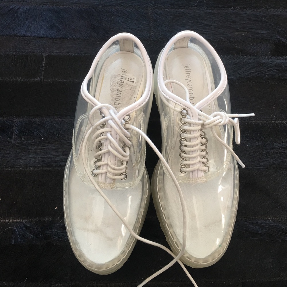 Jeffrey Campbell Clear Shoes