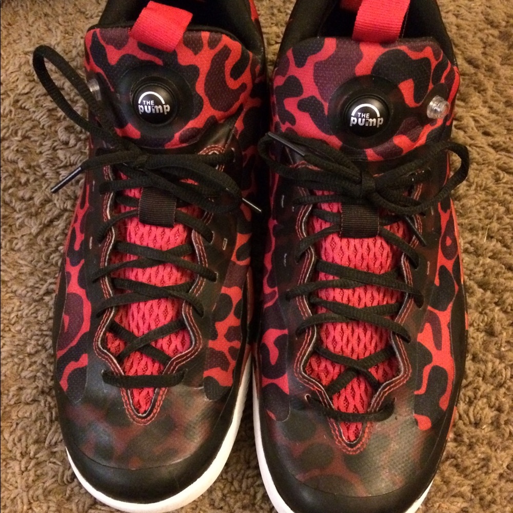 Reebok Pump Camouflage/ Cheetah Print