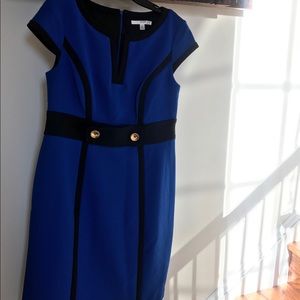 Royal blue dresss