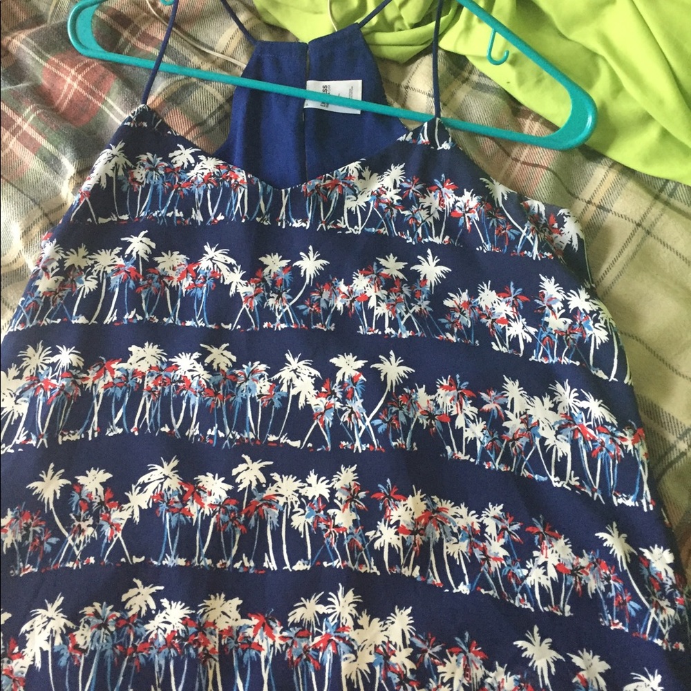 Reversible palm tree Barcelona Cami tank