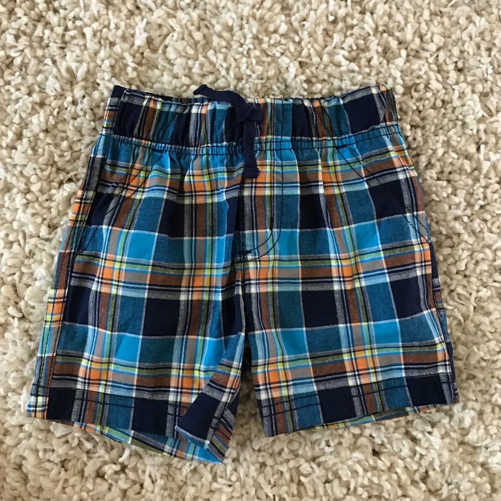 Plaid shorts