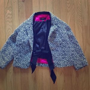 Ann Taylor Petite cropped blazer size 0