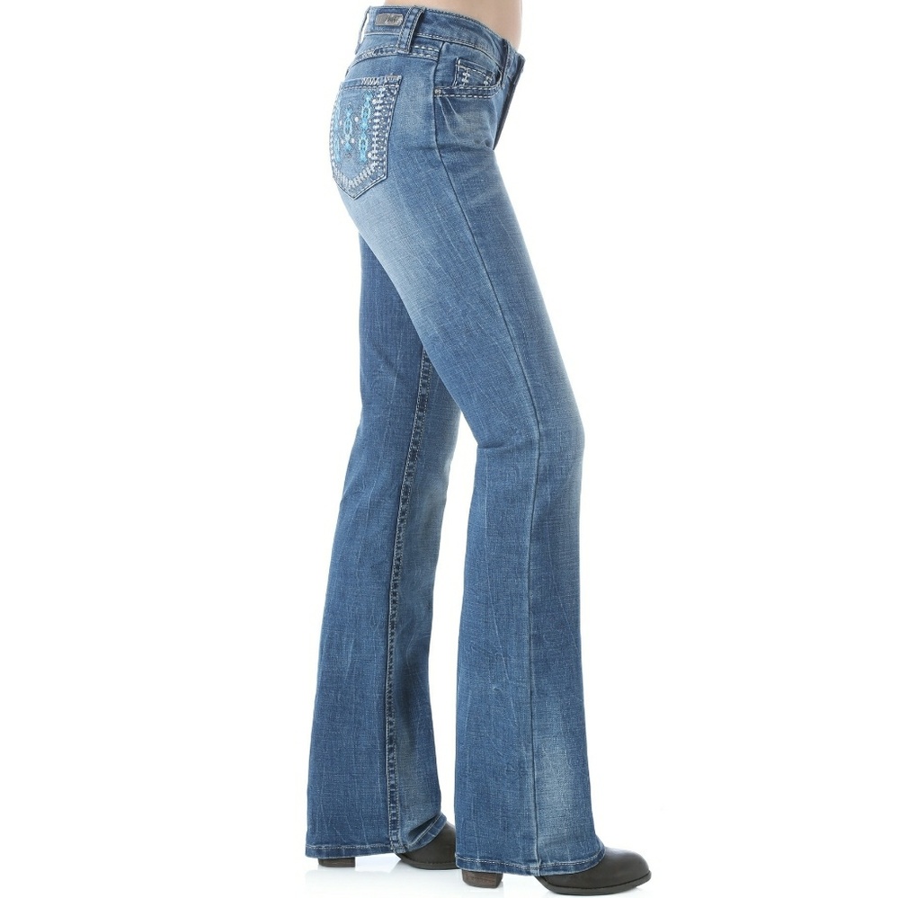 NWT Wrangler Rock 47 Denim Jeans 27 X 32 & 36 - Picture 2 of 6