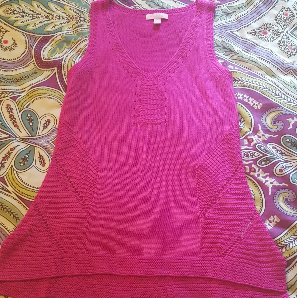 Lilly Pulitzer sweater tank NWOT size xs