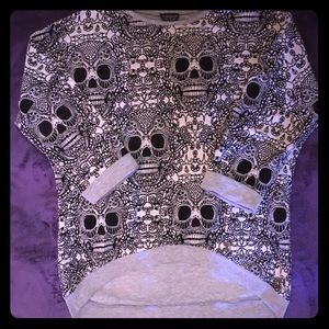Topshop Skull 💀 Sweatshirt