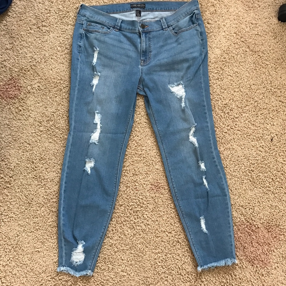 Distressed Jeans