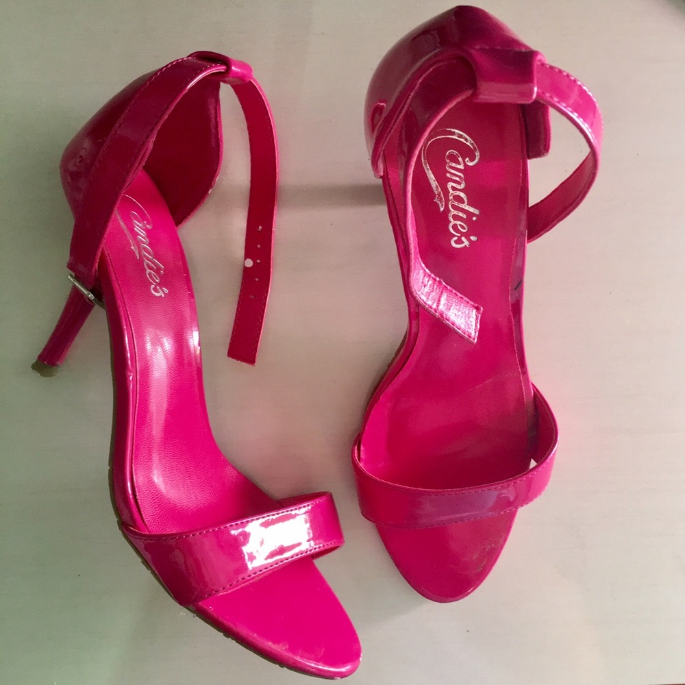 Pink heels