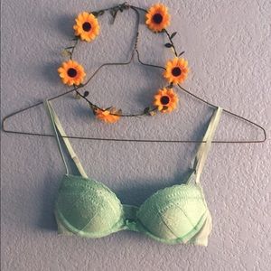Teal/ Mint Green Gilly Hicks Bra