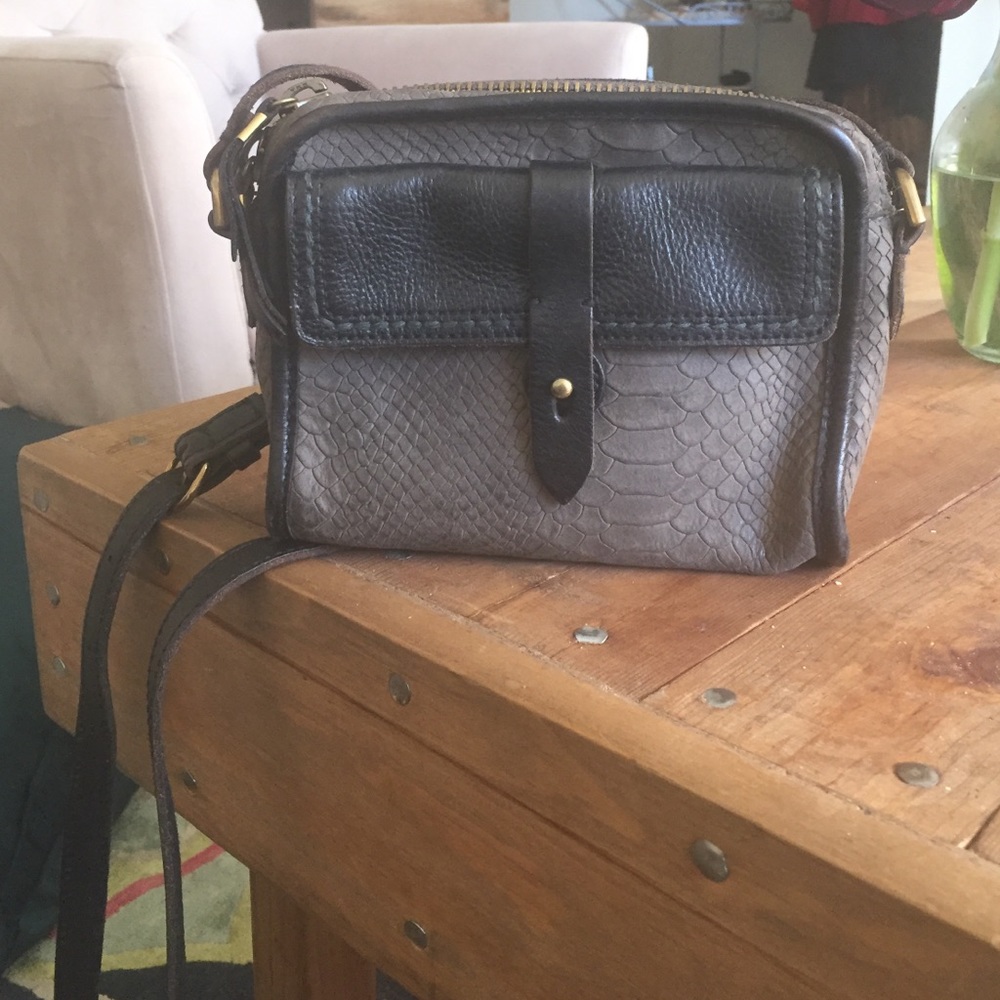 Madewell leather mini cross-body bag