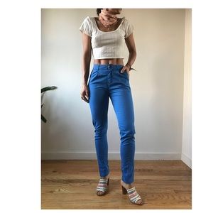 Top Shop Cobalt Blue Pants