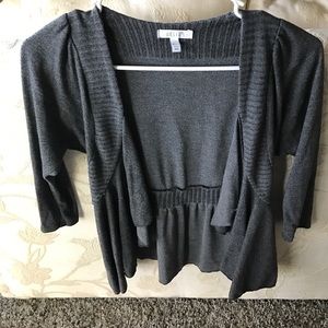Gray Delia's Sweater
