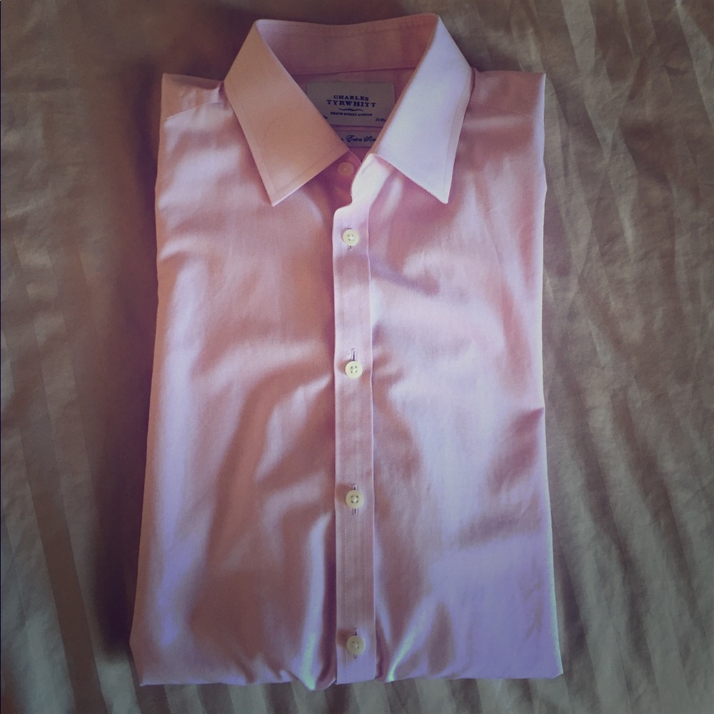 Charles Tyrwhitt non iron extra slim dress shirt