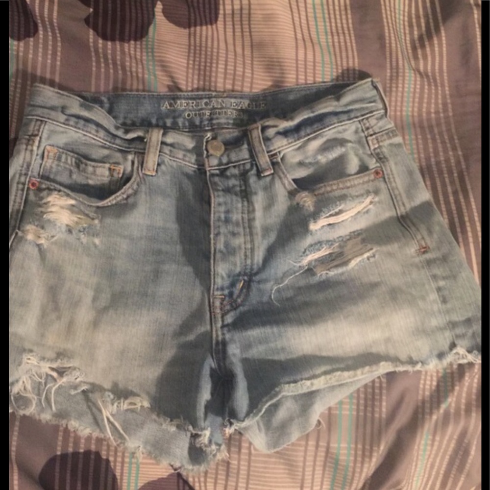 High waisted ae shorts
