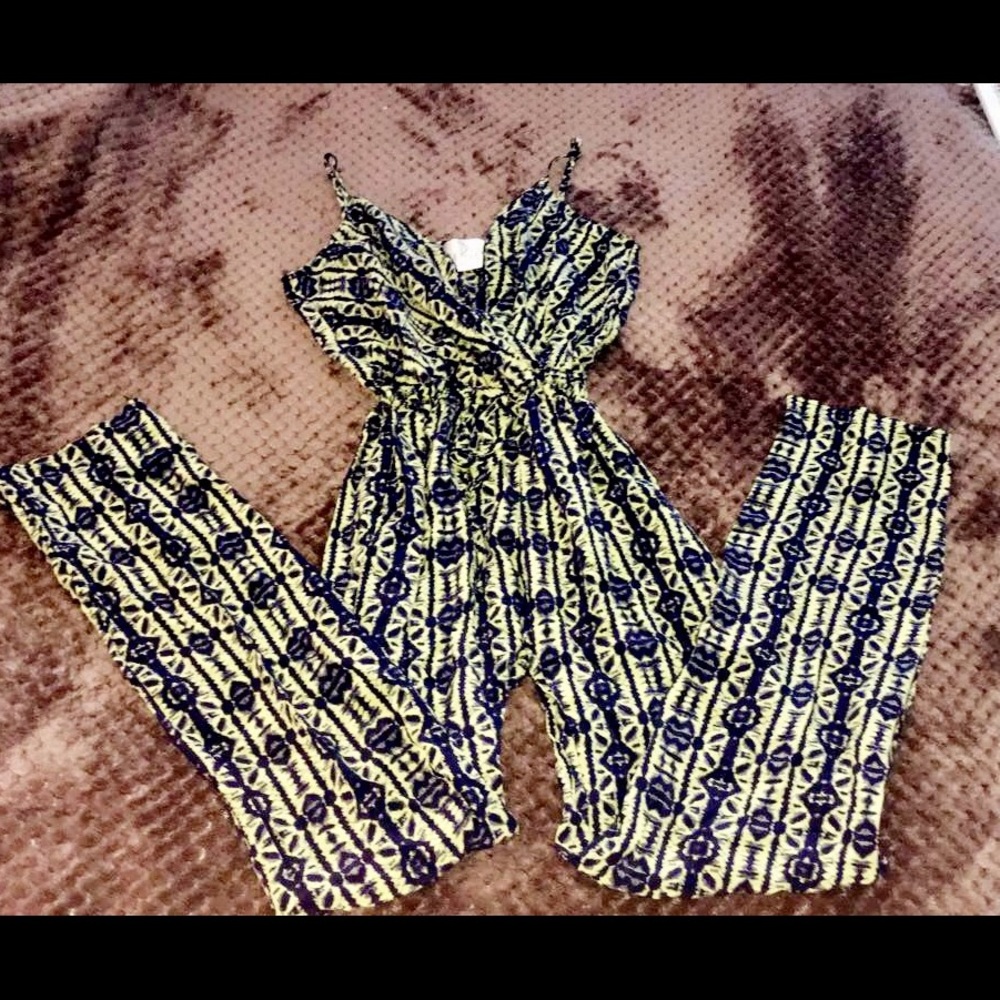 Silk printed Jumpsuit