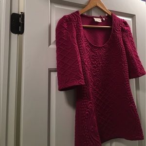 Anthropologie brand fitted sweater