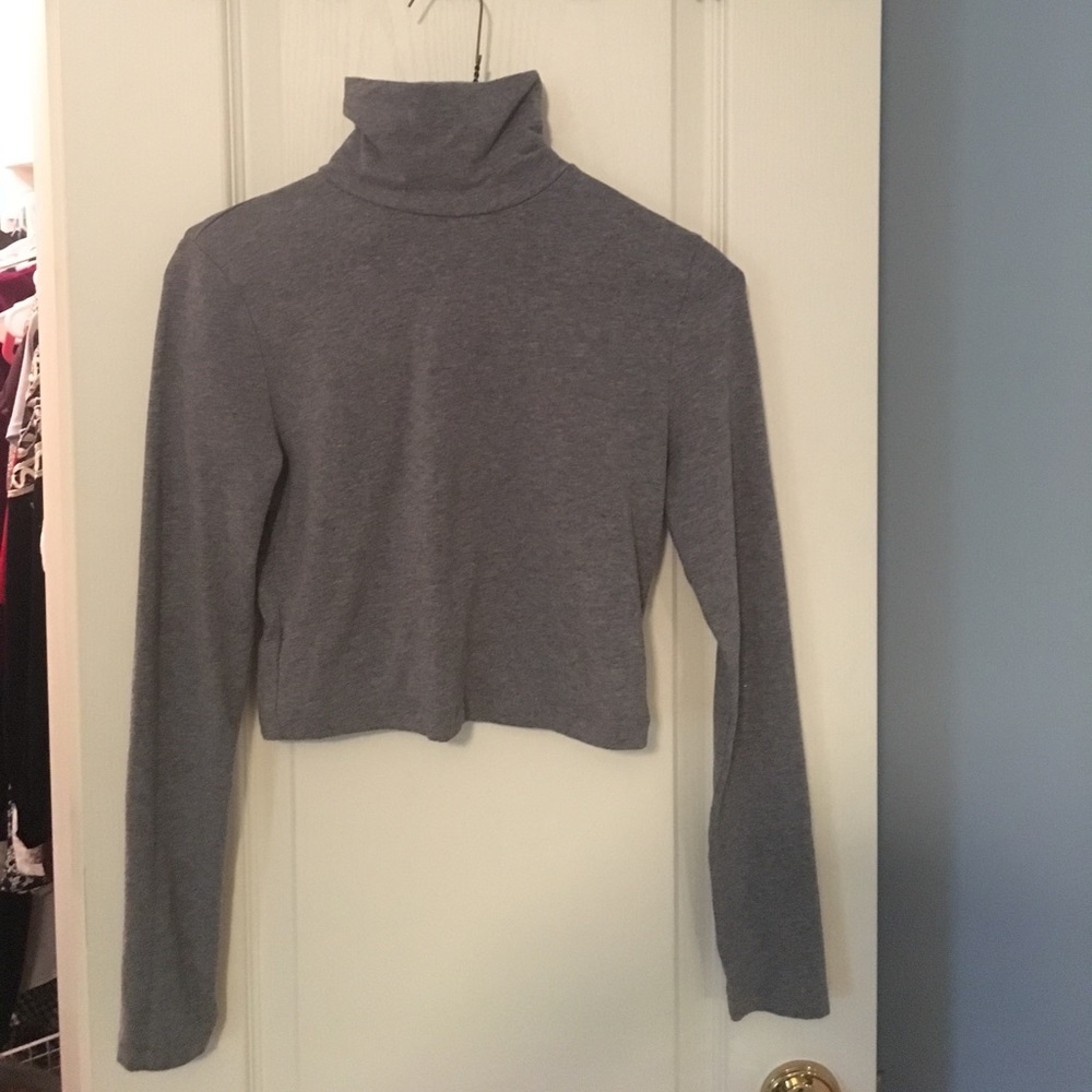 Brandy Melville grey turtle neck