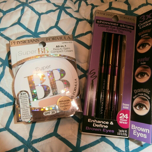 Physicians Formula Other - Physician's Formula BB compact + eyeliner trio!