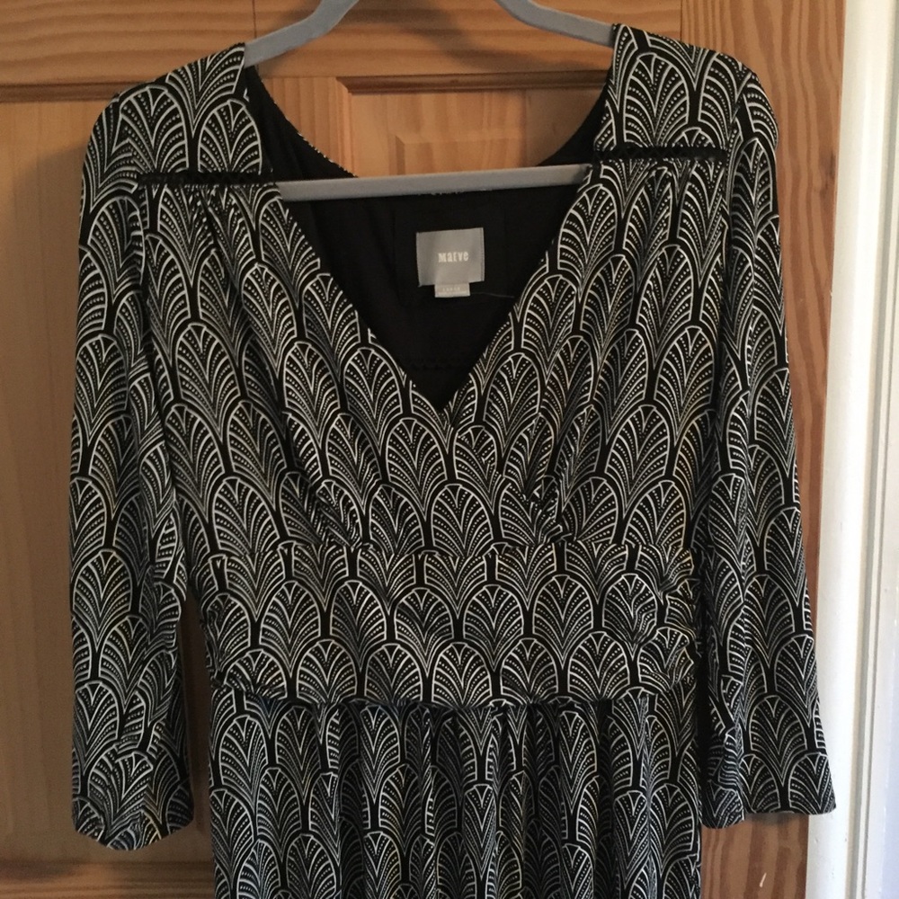 Anthropologie wrap style dress - Picture 3 of 3