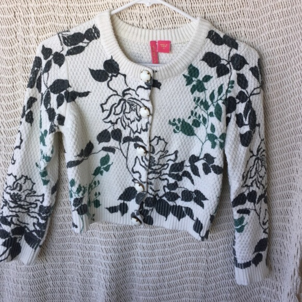 Charlotte Tarantola crop Sweater cardigan