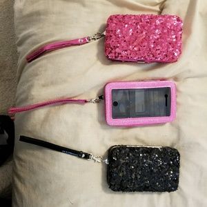 IPhone 4/4s case Wallet Clutch Wristlet