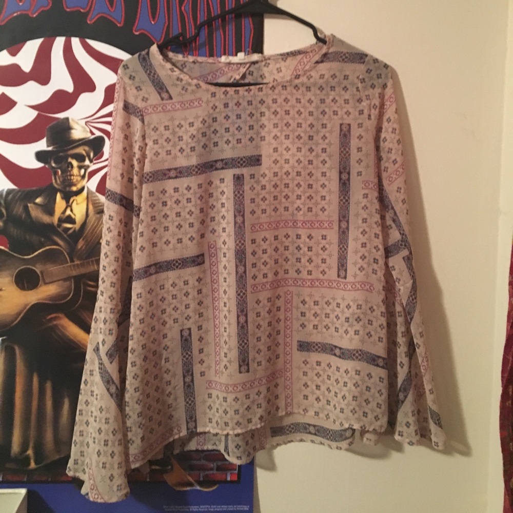 Altered state blouse