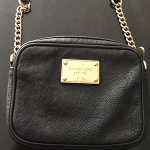 Michael Kors black crossbody bag