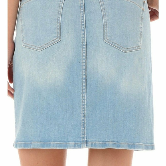 NWT Wrangler Denim Jean Button Skirt - Picture 4 of 6