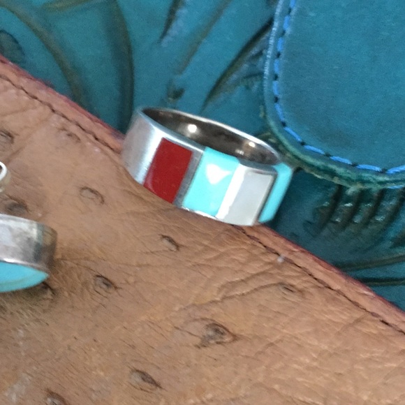Sterling and turquoise jewelry - Picture 4 of 4
