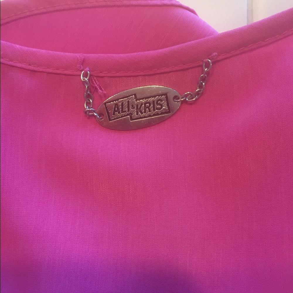 Pink ruffle top - Picture 5 of 6
