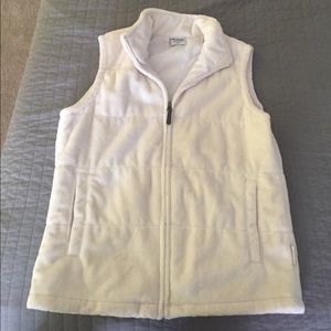 Columbia white vest