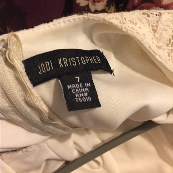 Jodi Kristopher size 7 high low dress - Picture 6 of 6