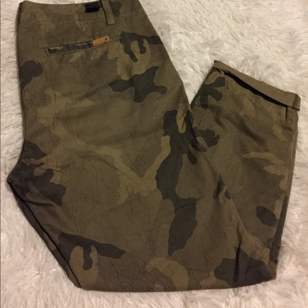 Joe's military crop pants