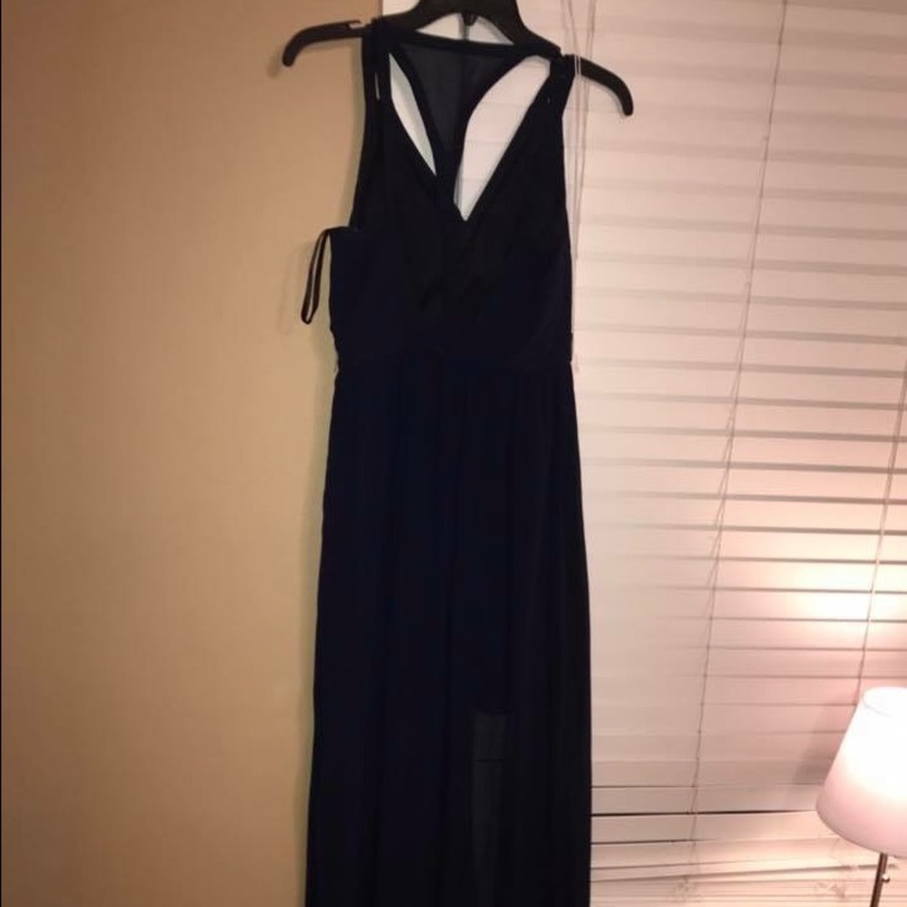 Formal dress navy