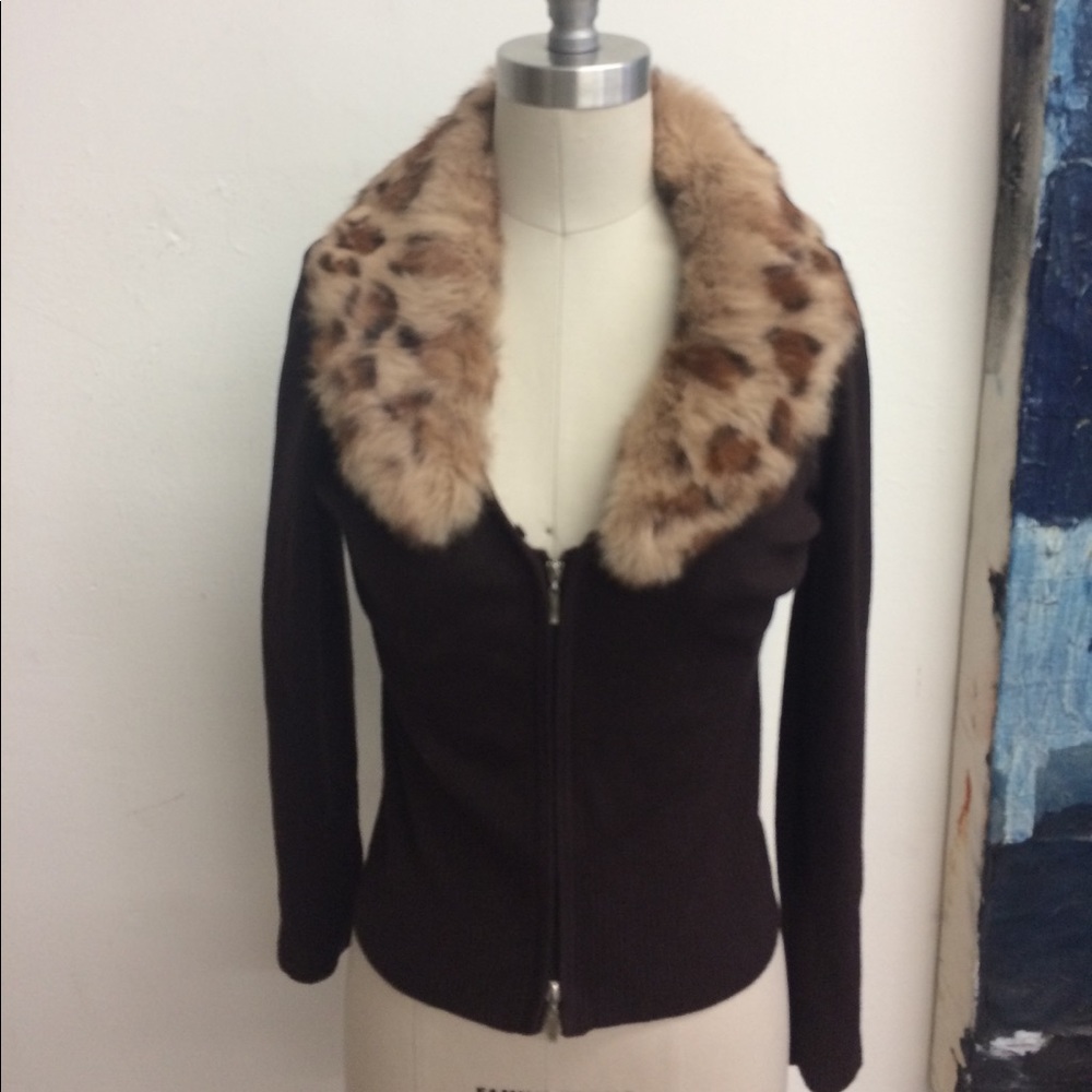 Zip up cardigan