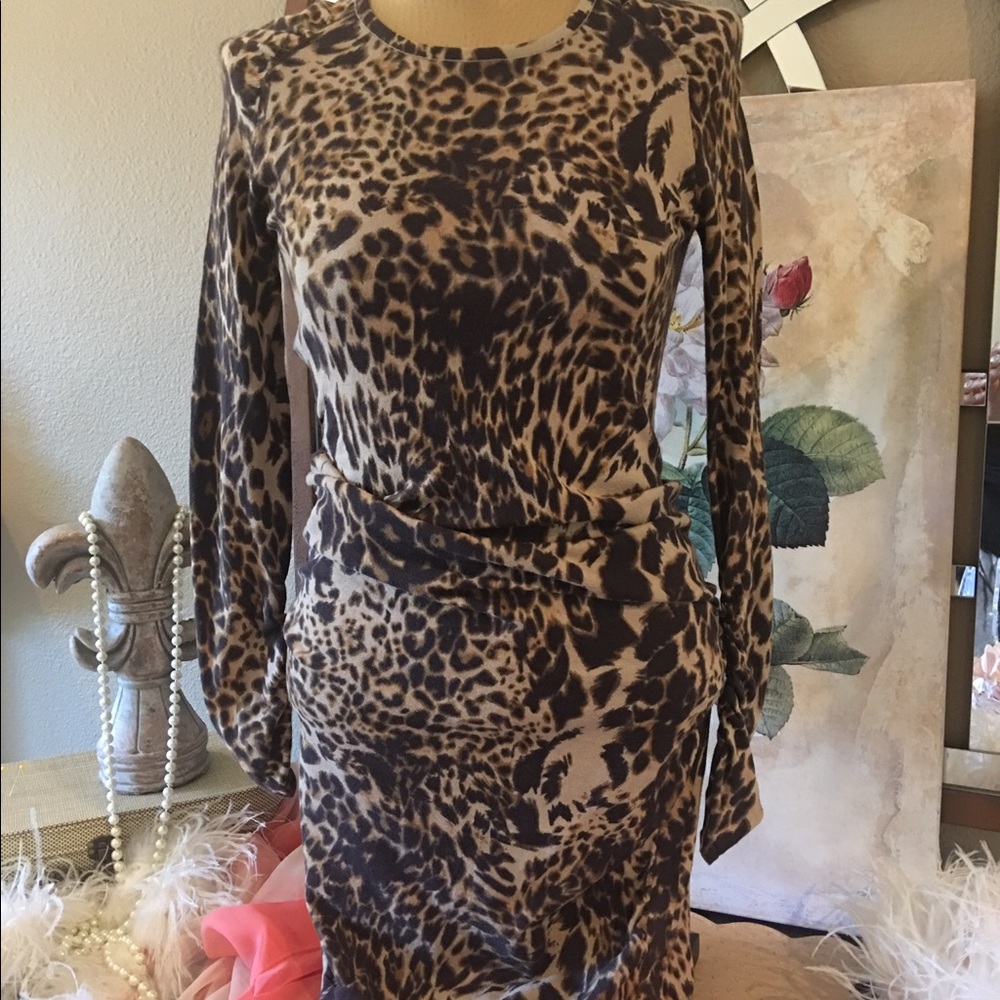 Victoria's Secret Moda Leopard Dress Medium