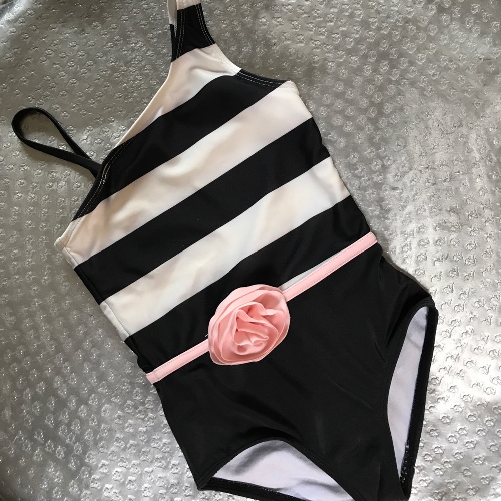 Janie and Jack sweet rose bathing suit