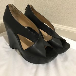 Nine West wedges high heals