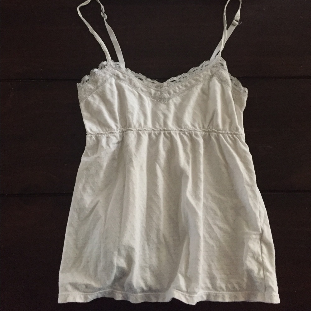 White tank top