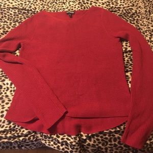 Red sweater