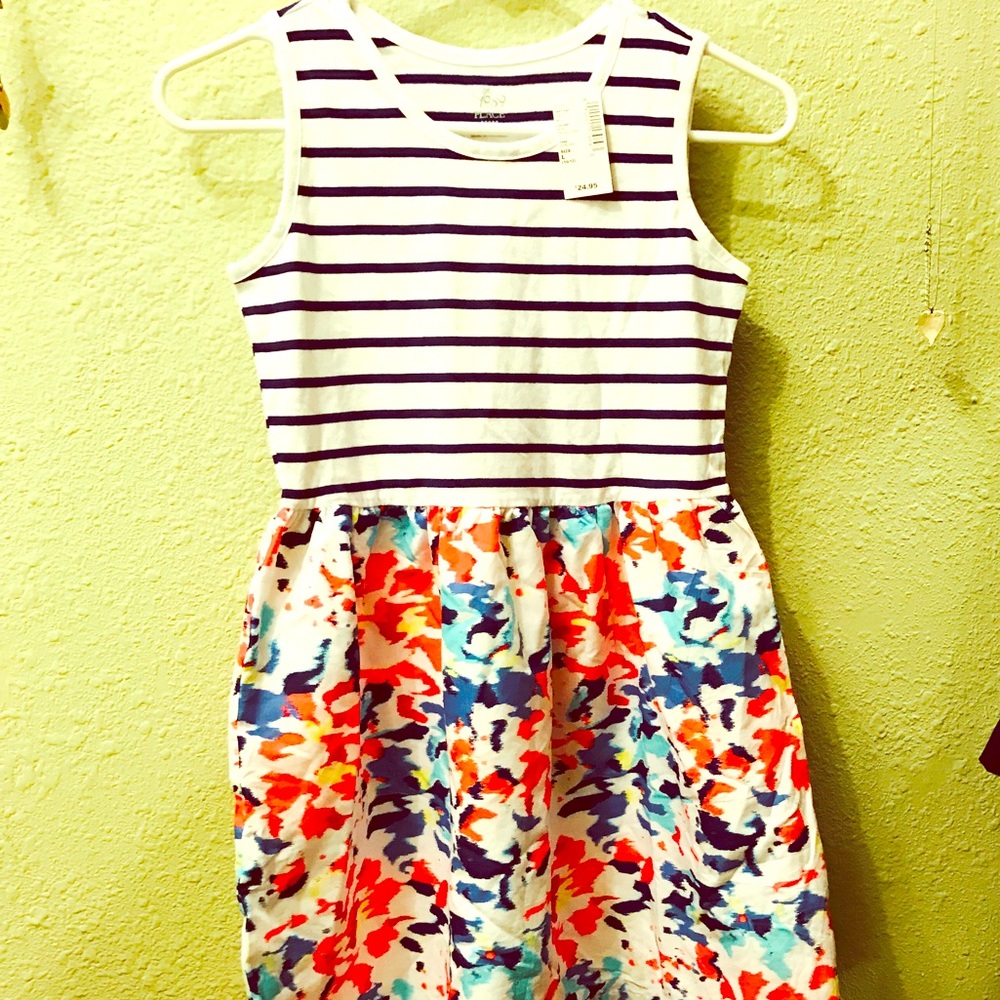 Fun Children's Place tank dress 10/12 Large BOGO
