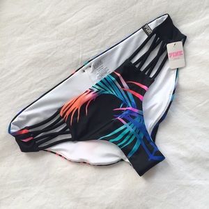 PINK Lace-up Bikini Bottom 🌊