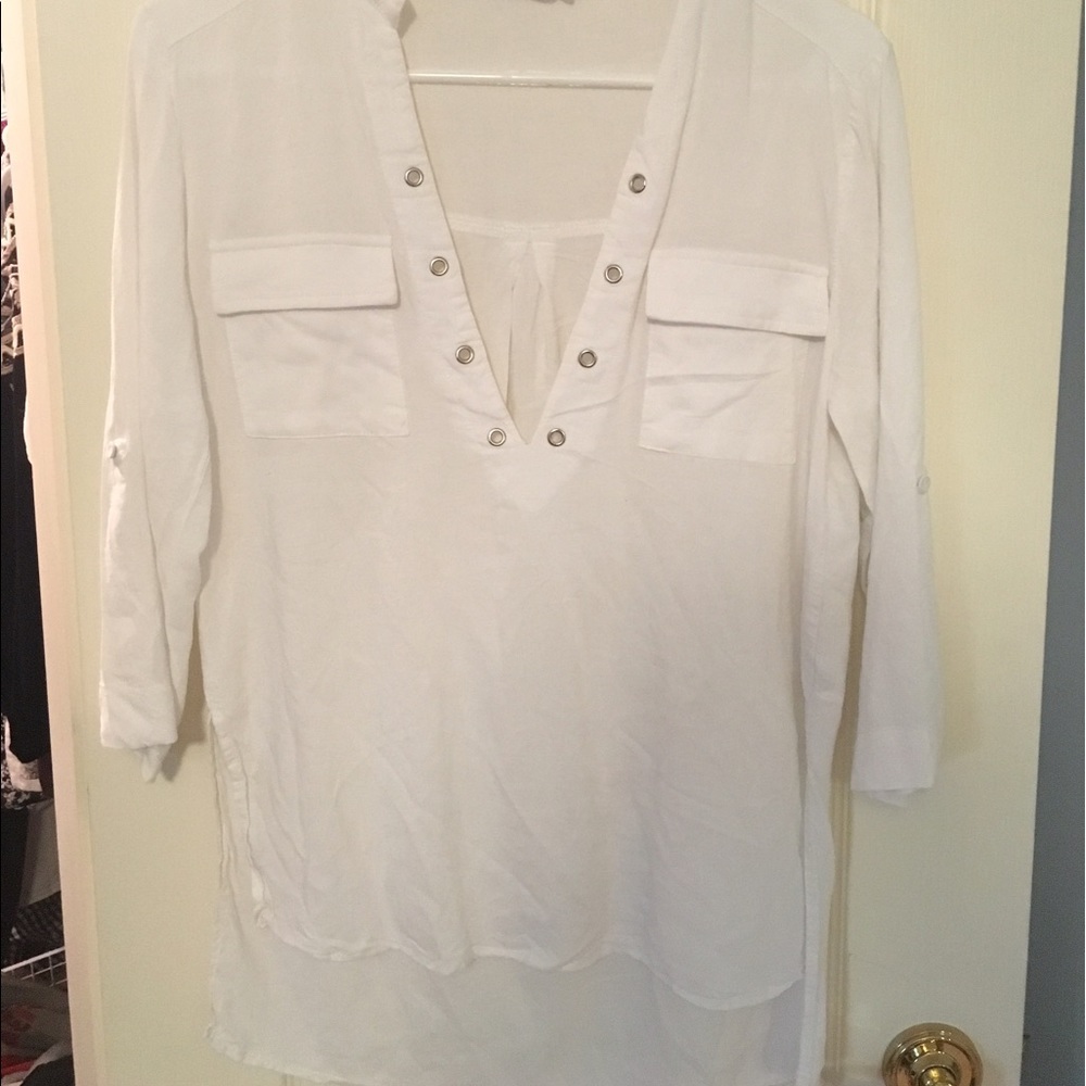 White long sleeve shirt