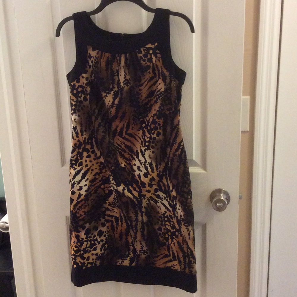 Leopard print dress